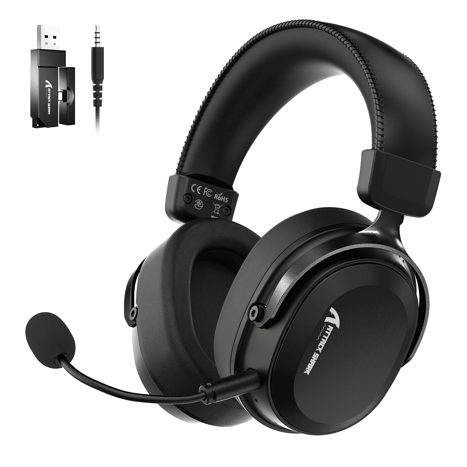 Attack Shark L30 Pro — Casque Gaming Streamer Sans Fil